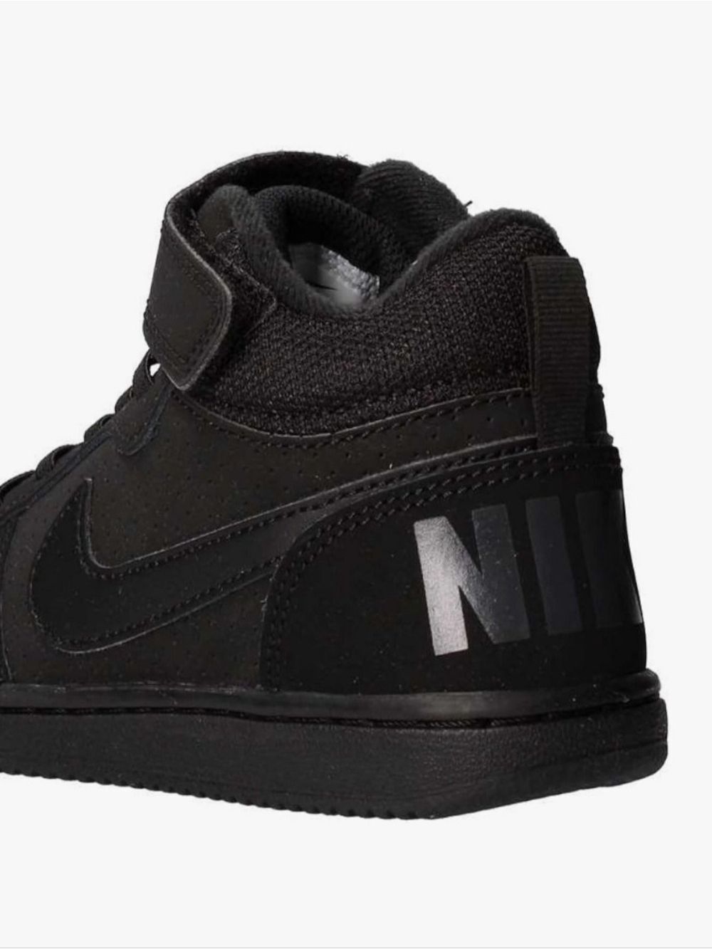 Nike Black High Top Sneakers US 12C Velcro - Picture 15 of 17